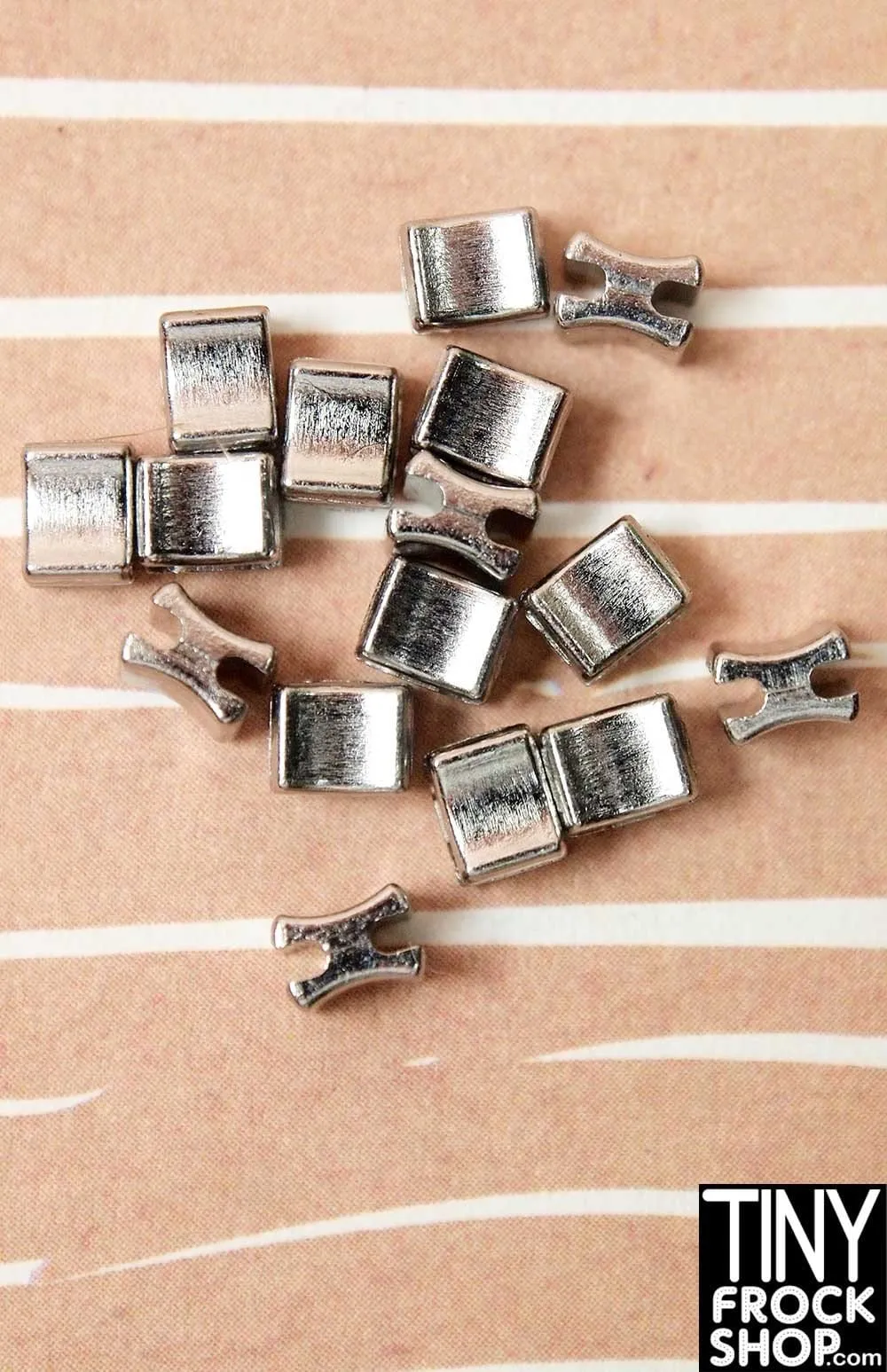 12" Fashion Doll Zipper Stoppers - Top and Bottom