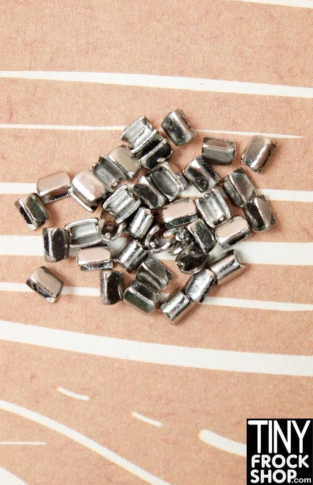 12" Fashion Doll Zipper Stoppers - Top and Bottom