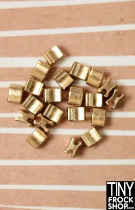 12" Fashion Doll Zipper Stoppers - Top and Bottom