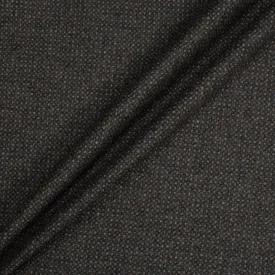 Blue Spotted Grey Pure Virgin Wool
