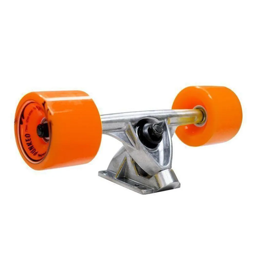 Fishtail Longboard 40 inch VW Blue N' Red from Punked - Complete