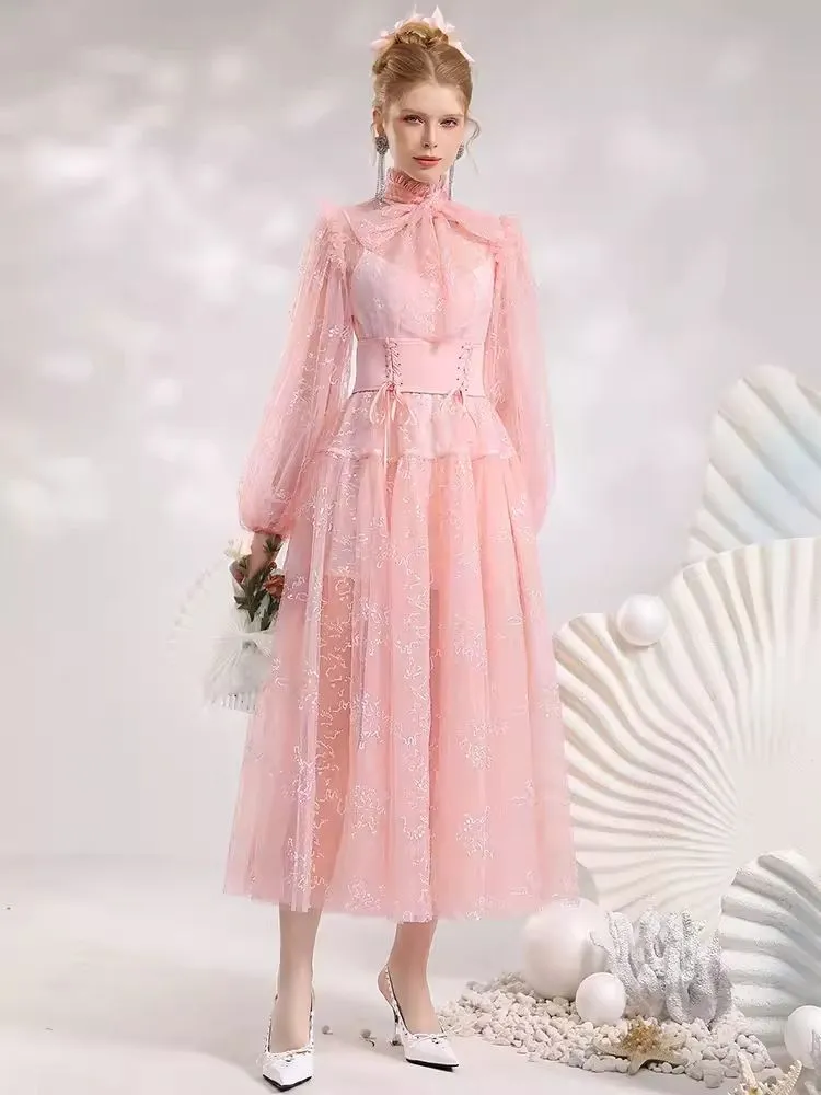 French court style dress【s0000006818】