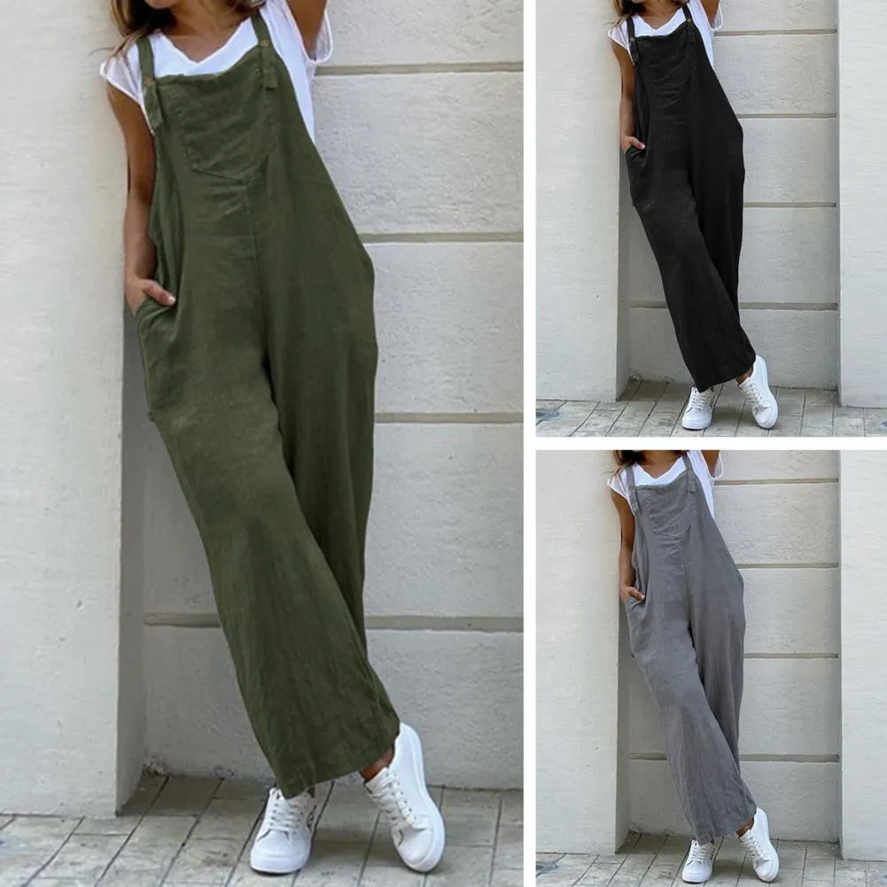 Funki Buys | Pants | Women's Baggy Romper | Bib Overalls