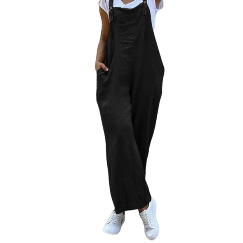 Funki Buys | Pants | Women's Baggy Romper | Bib Overalls