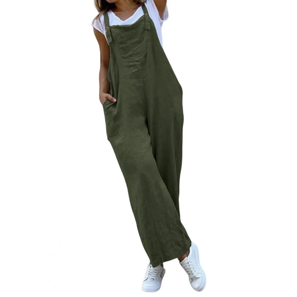 Funki Buys | Pants | Women's Baggy Romper | Bib Overalls