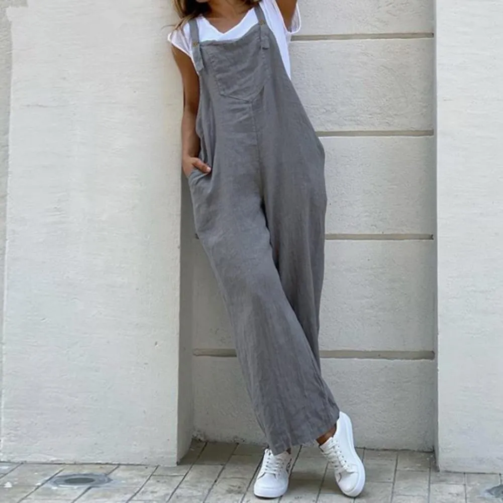 Funki Buys | Pants | Women's Baggy Romper | Bib Overalls