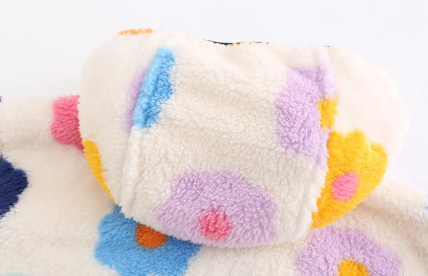 Girl's Soft Fleece sherpa Jacket Full Zip Hoodie