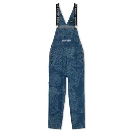 Haku Denim Overalls (Dark Wash)
