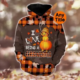 I Love Being A Grandma Christmas Hoodie