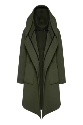 Khaki Hooded Jacket