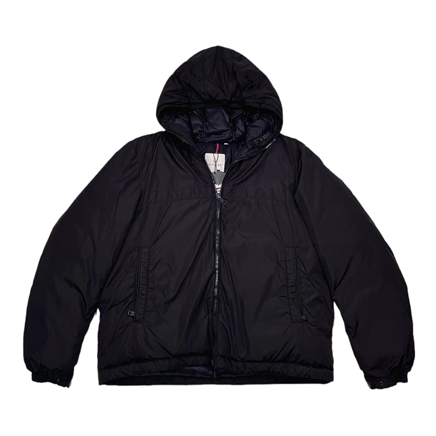 Moncler Montvernier Short Down Jacket Black Pre-Owned