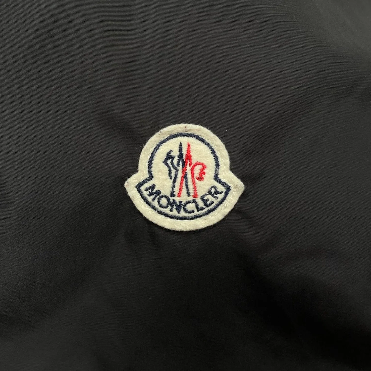 Moncler Montvernier Short Down Jacket Black Pre-Owned