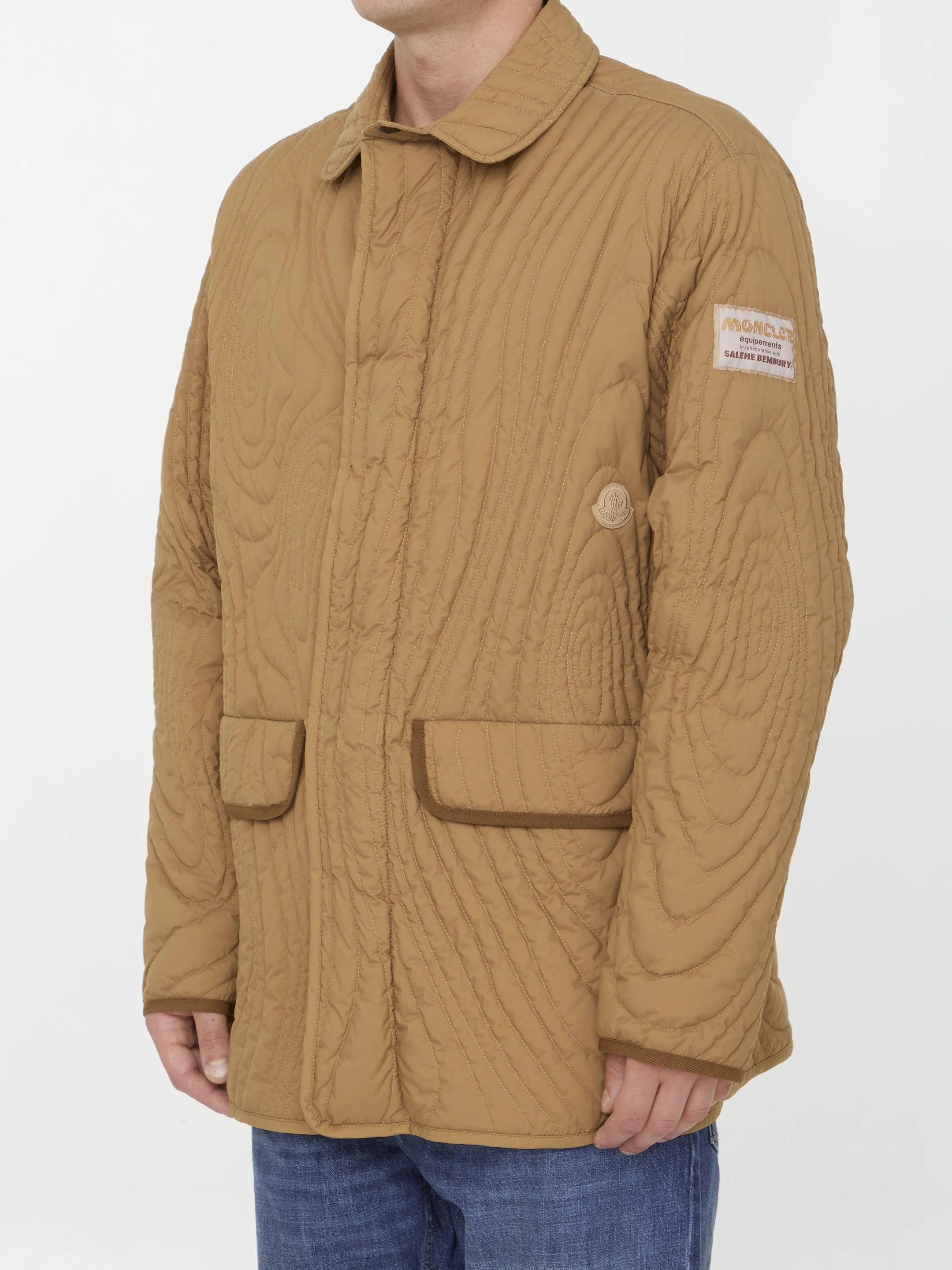 Moncler X Salehe Bembury Harter-heighway Short Down Jacket