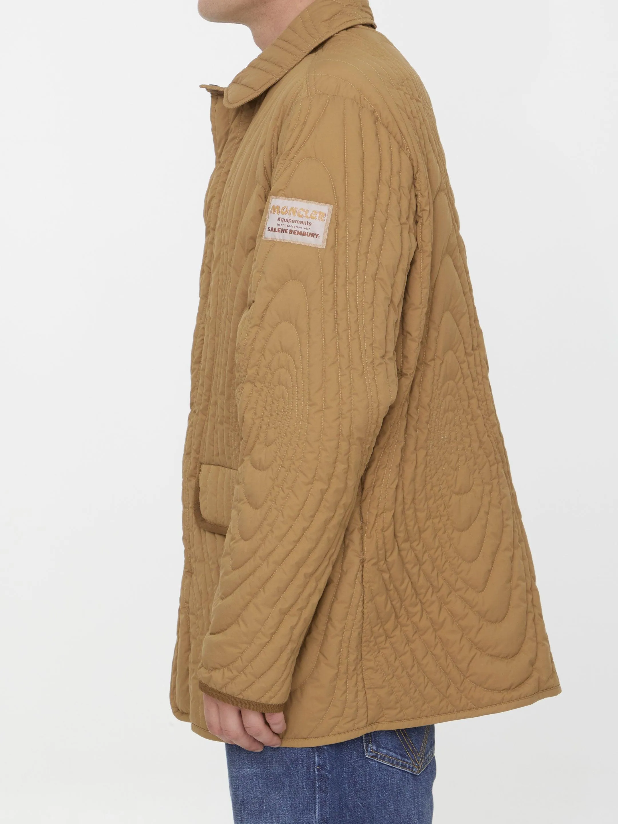 Moncler X Salehe Bembury Harter-heighway Short Down Jacket