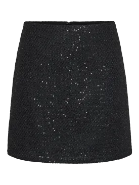PCREA Short Skirt - Black