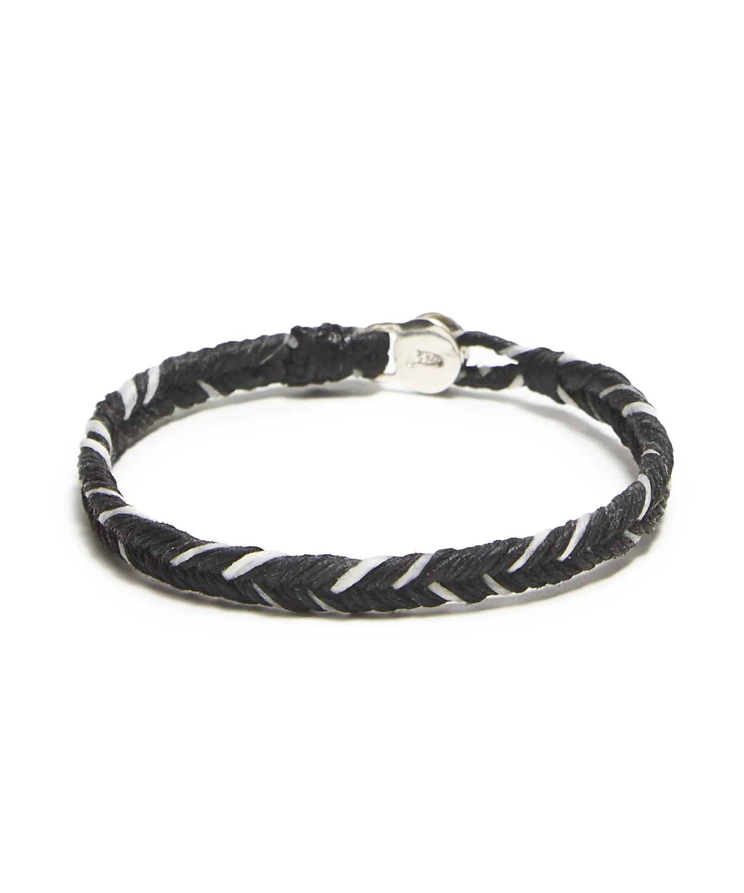 Scosha Fishtail Button in Black and Soleil Fleck