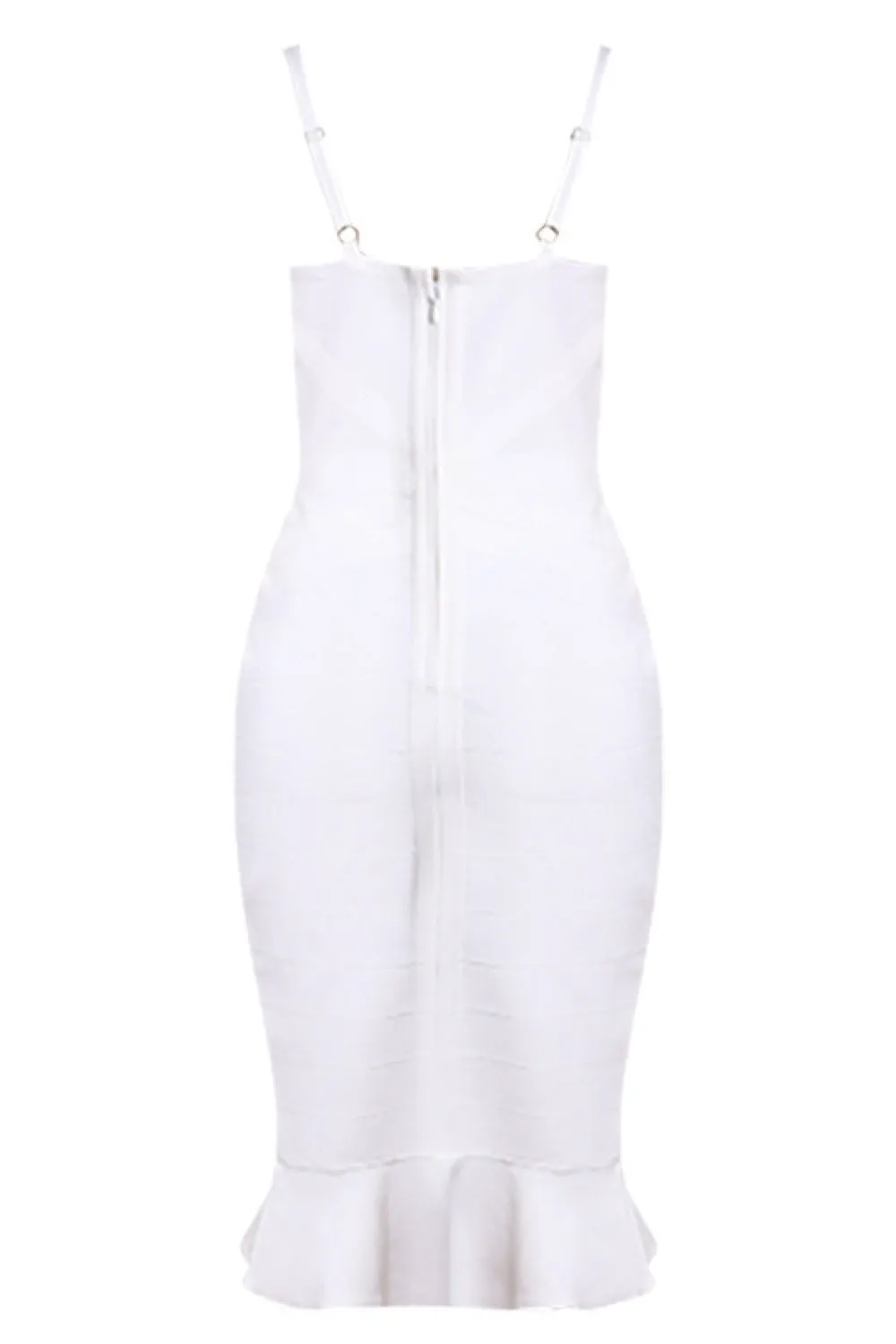 Spaghetti Strap Fishtail Bandage Dress
