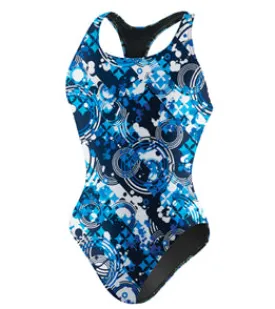 SPEEDO Women&#39;s Orbital Stripe Corset Back