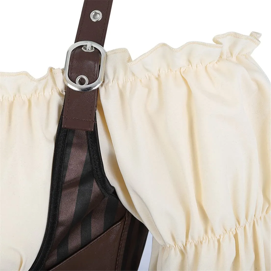 Steampunk Gothic Corset and Skirt Set Halloween Costumes
