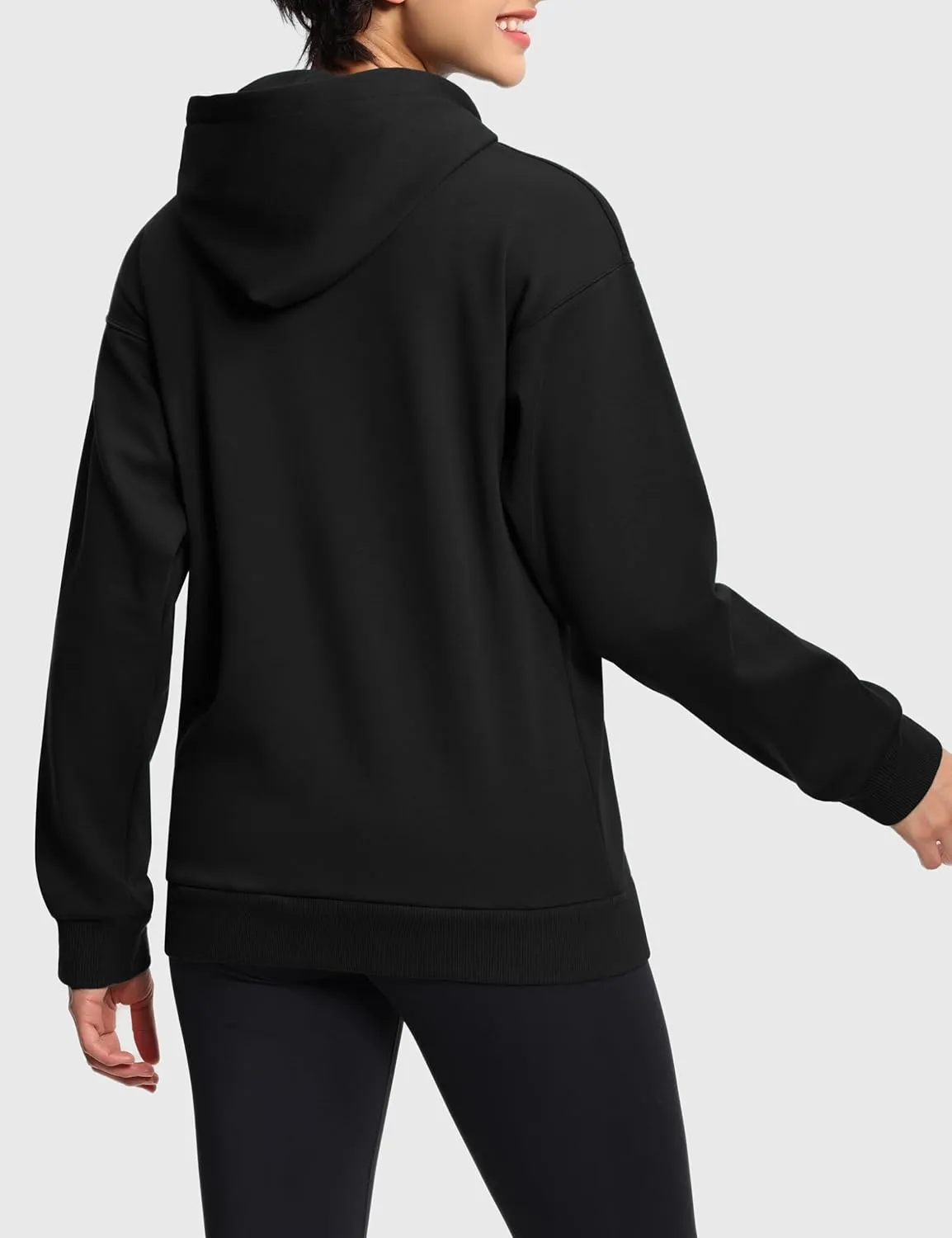 THE GYM PEOPLE Women's Basic Pullover Hoodie Loose fit Ultra Soft Fleece hooded Sweatshirt With Pockets