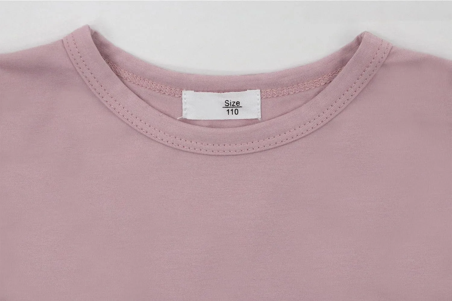 Toddler Girls Ruffle Sleeve T-Shirt Plain Tank Tops Basic Blouse for Girl