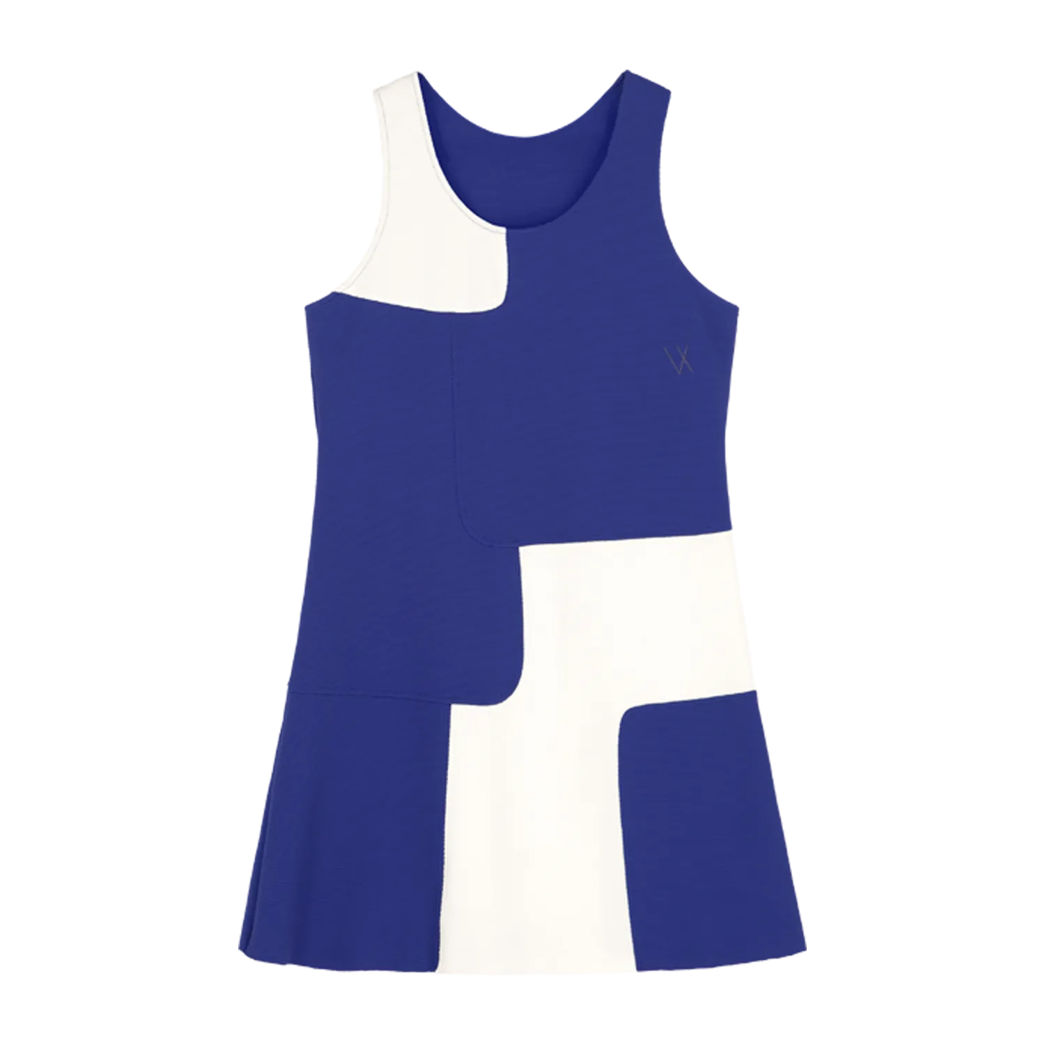 Vieux Jeu Lina Dress (Women's) - Blue/White