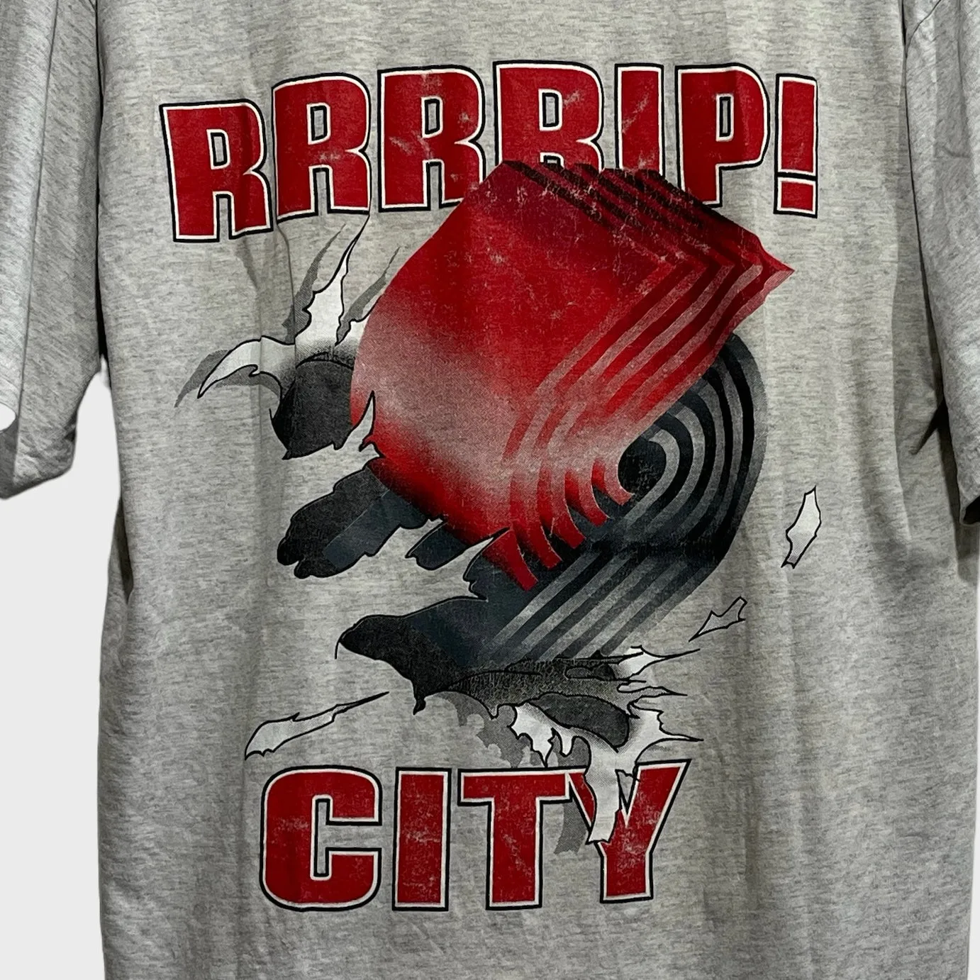 Vintage Portland Trail Blazers RRRRip City Shirt L