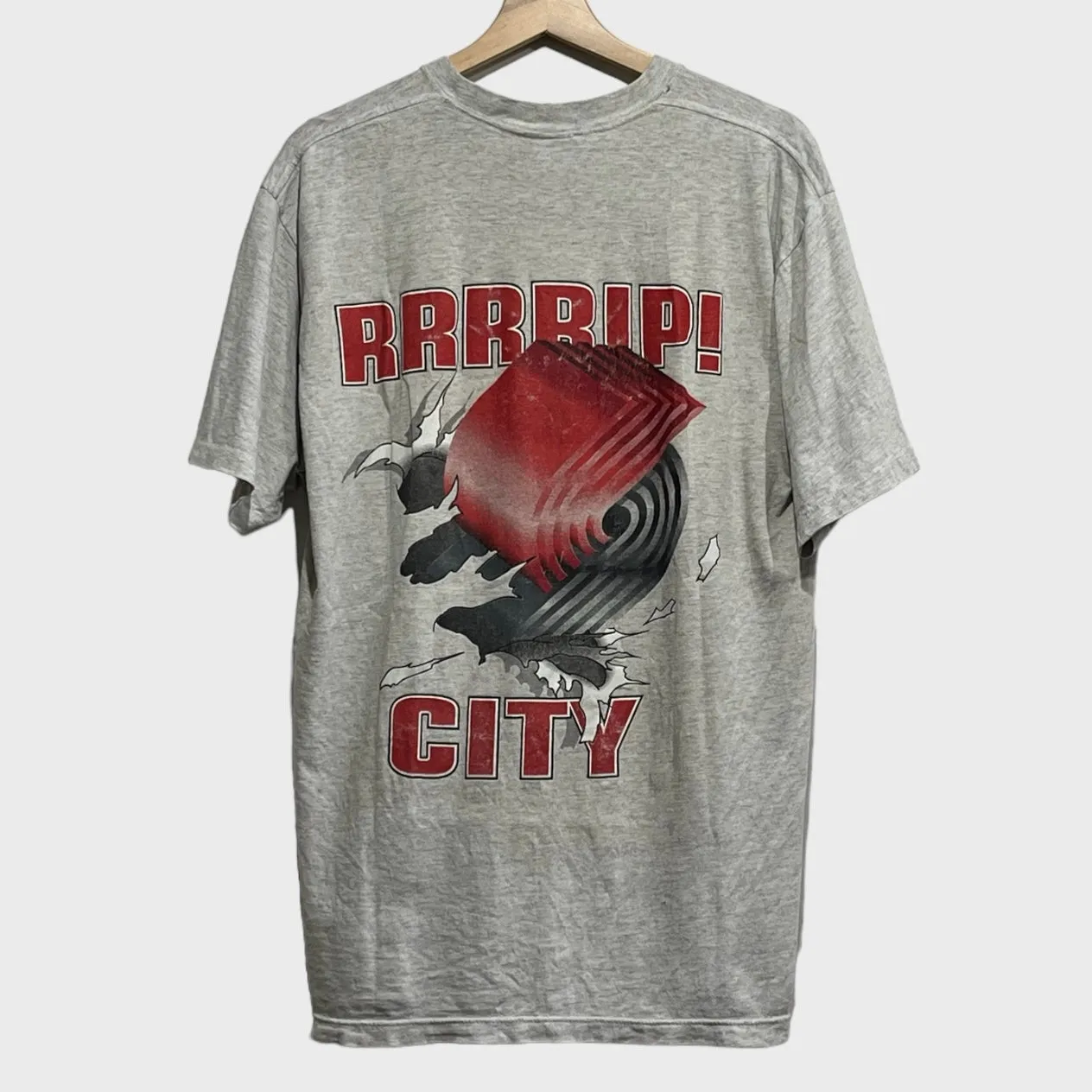 Vintage Portland Trail Blazers RRRRip City Shirt L